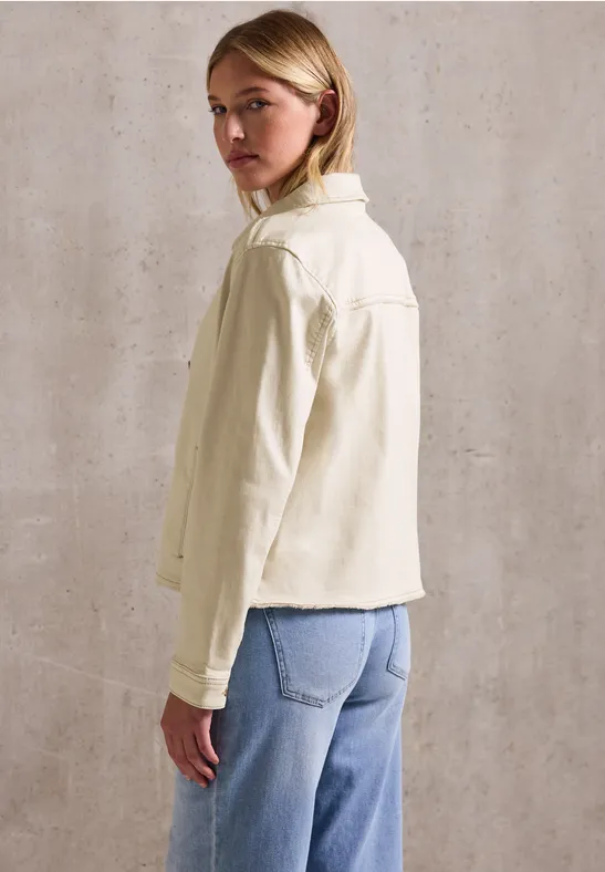 Leichte Baumwollmix Jacke