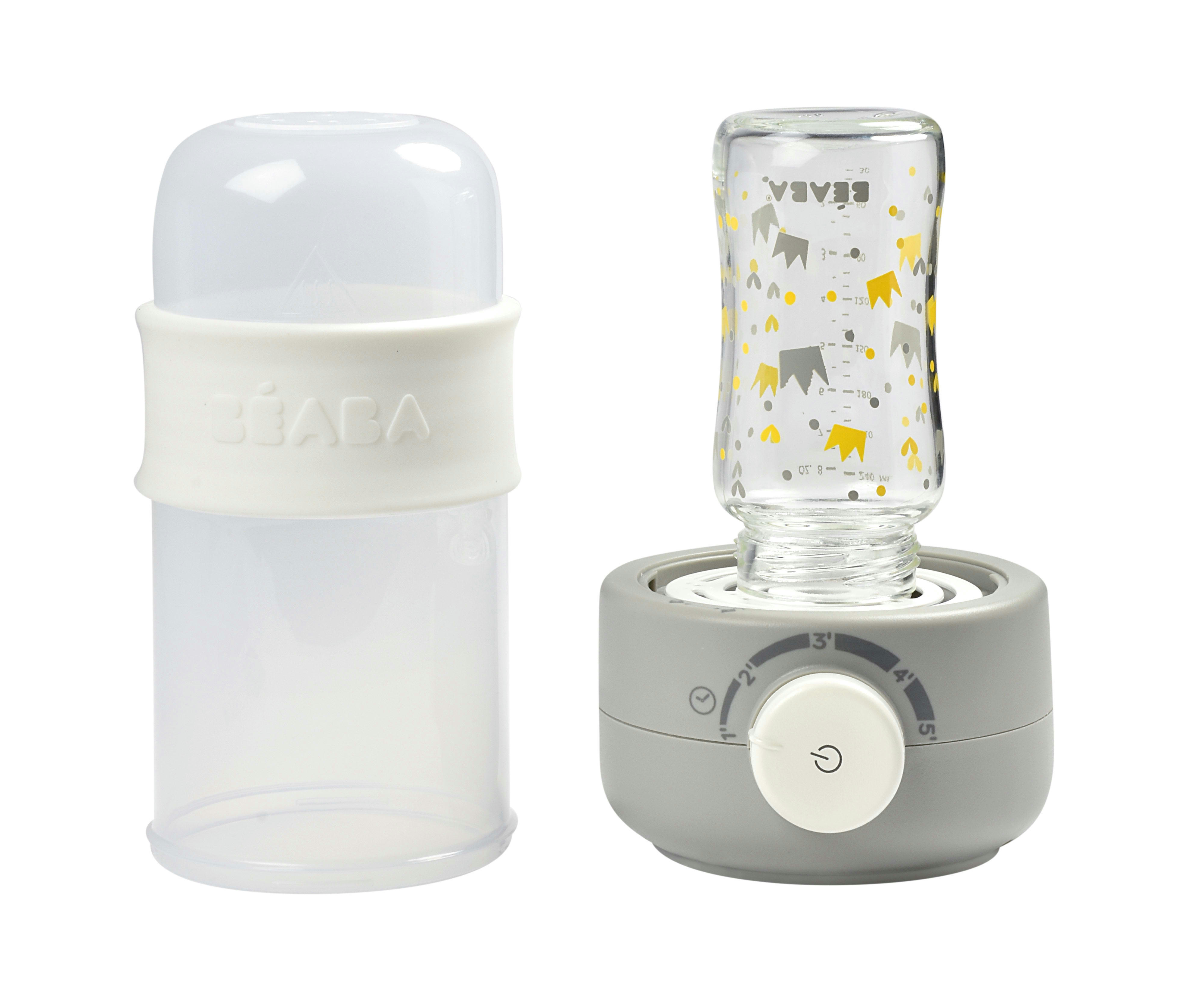 BABY MILK - Chauffe biberon vapeur rapide gris