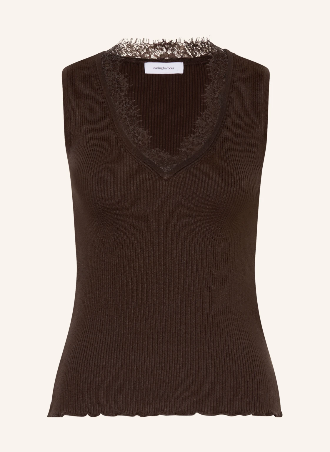 darling harbour Stricktop mit Spitze