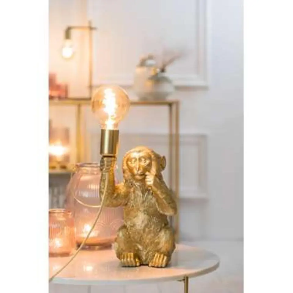 Tafellamp MONKEY goud