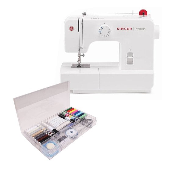 Singer Promise 1408 Sewing Machine and Accessories Bundle