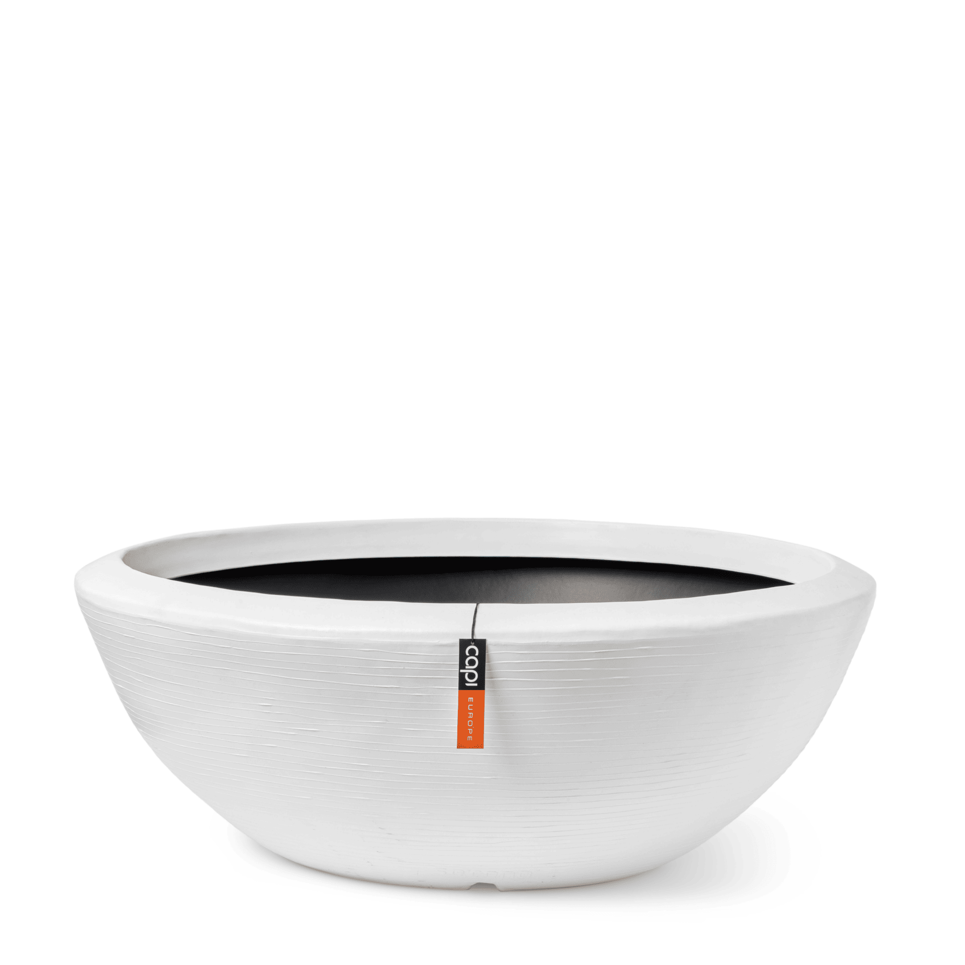 Capi Europe - Schaal laag Arc Granite - Wit - 61x25