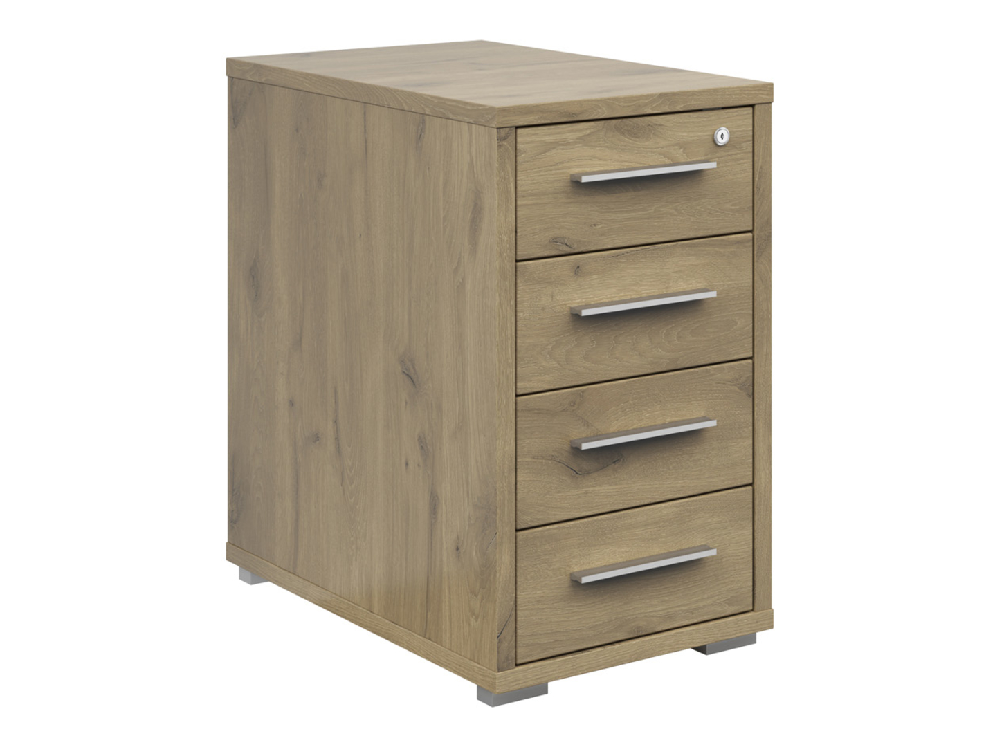 Kontenerek biurowy Connect 44 cm z 4 szufladami dąd viking