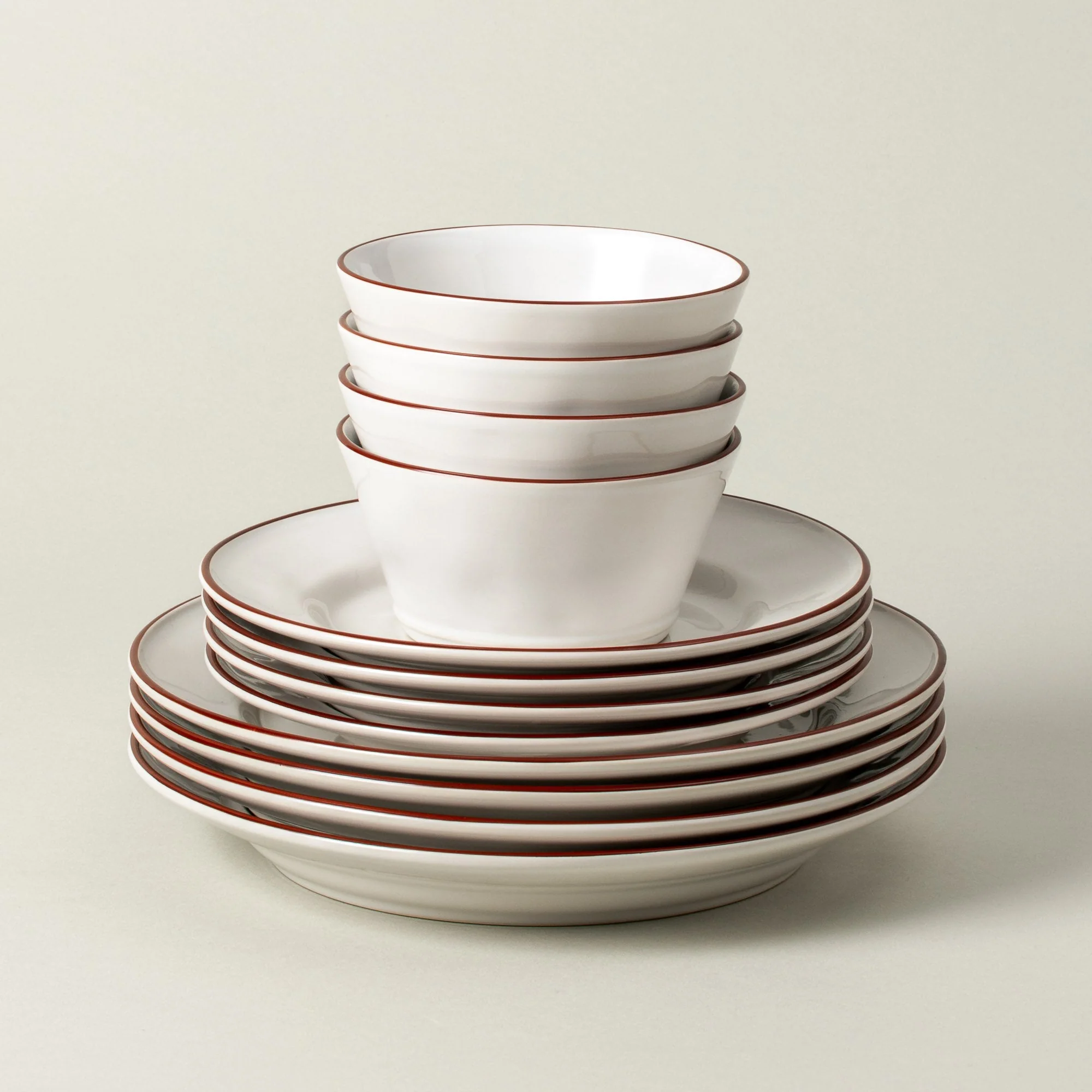 12-Piece Dinnerware Set with Bowl Beja