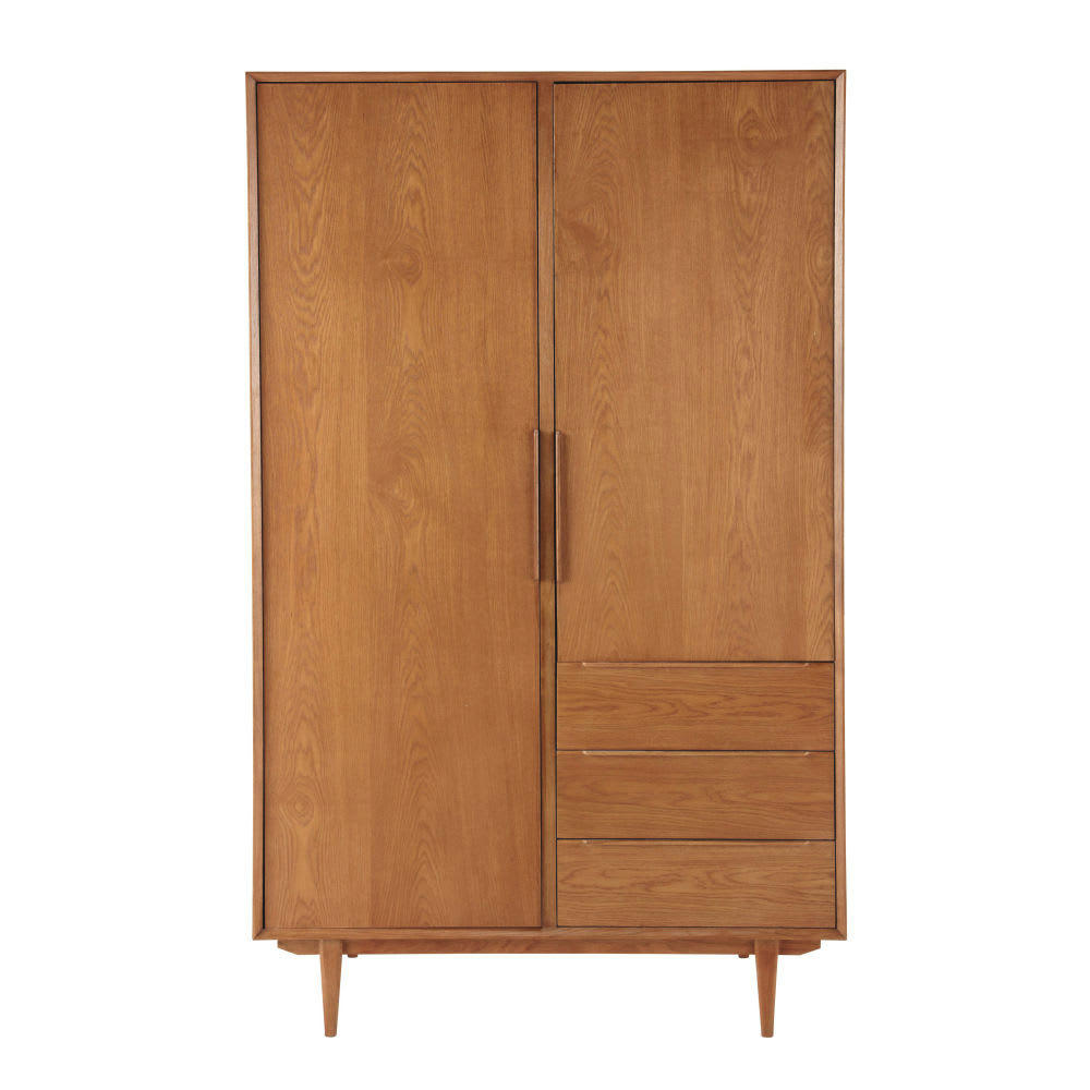 Portobello - Armoire vintage 2 portes 3 tiroirs