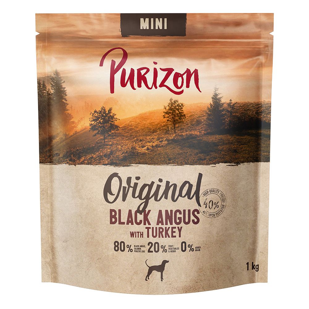 Purizon Adult Mini Black Angus with Turkey - Grain-Free