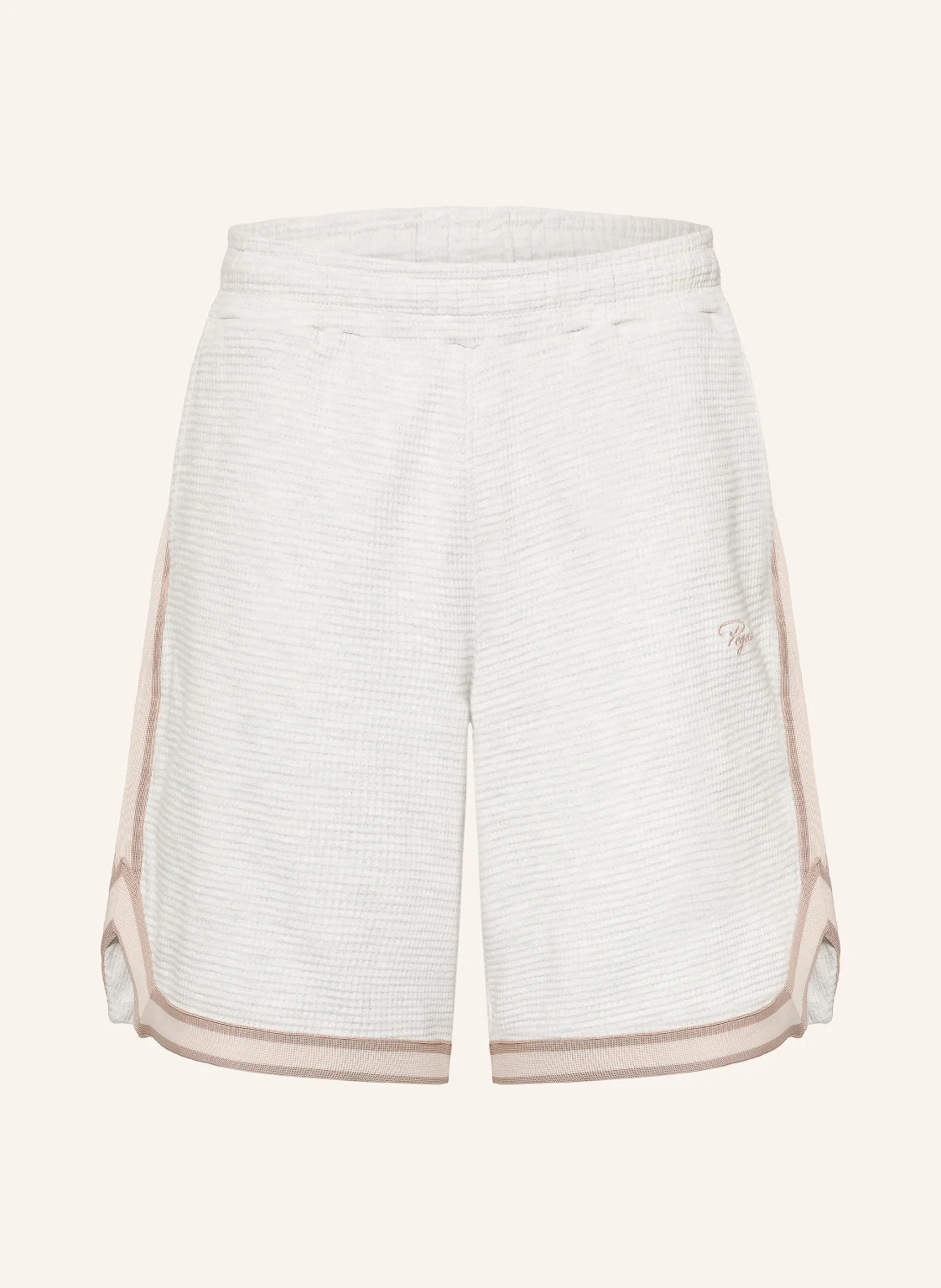 PEGADOR Sweatshorts SIGNAR mit Galonstreifen