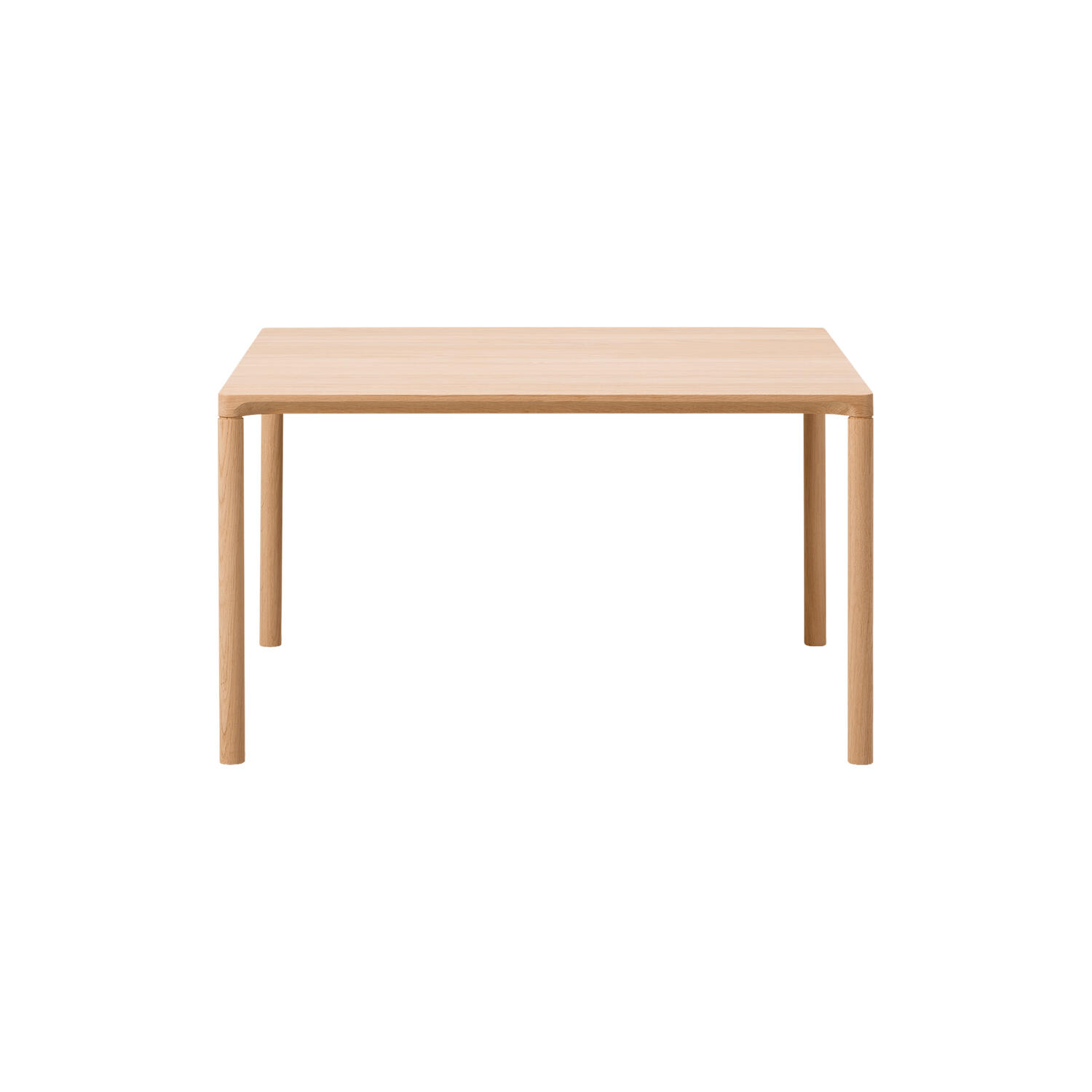 6720 Piloti Wood Coffee Table, light oiled oak