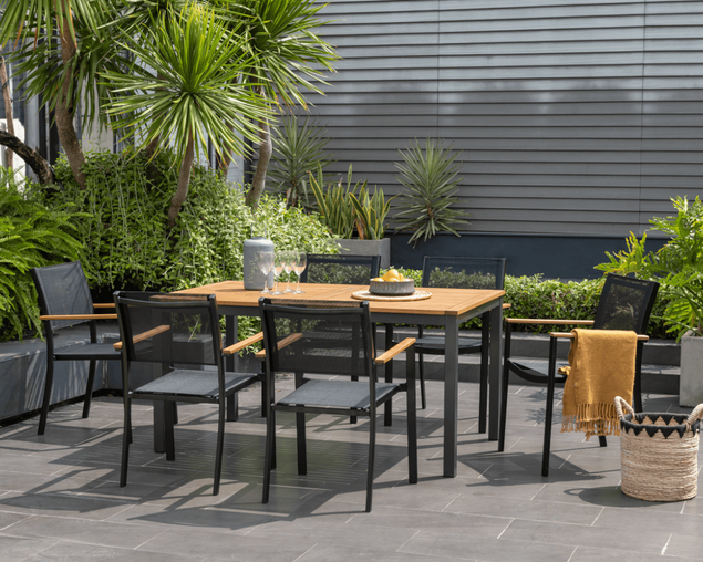 Lynx 7 Piece Dining Setting