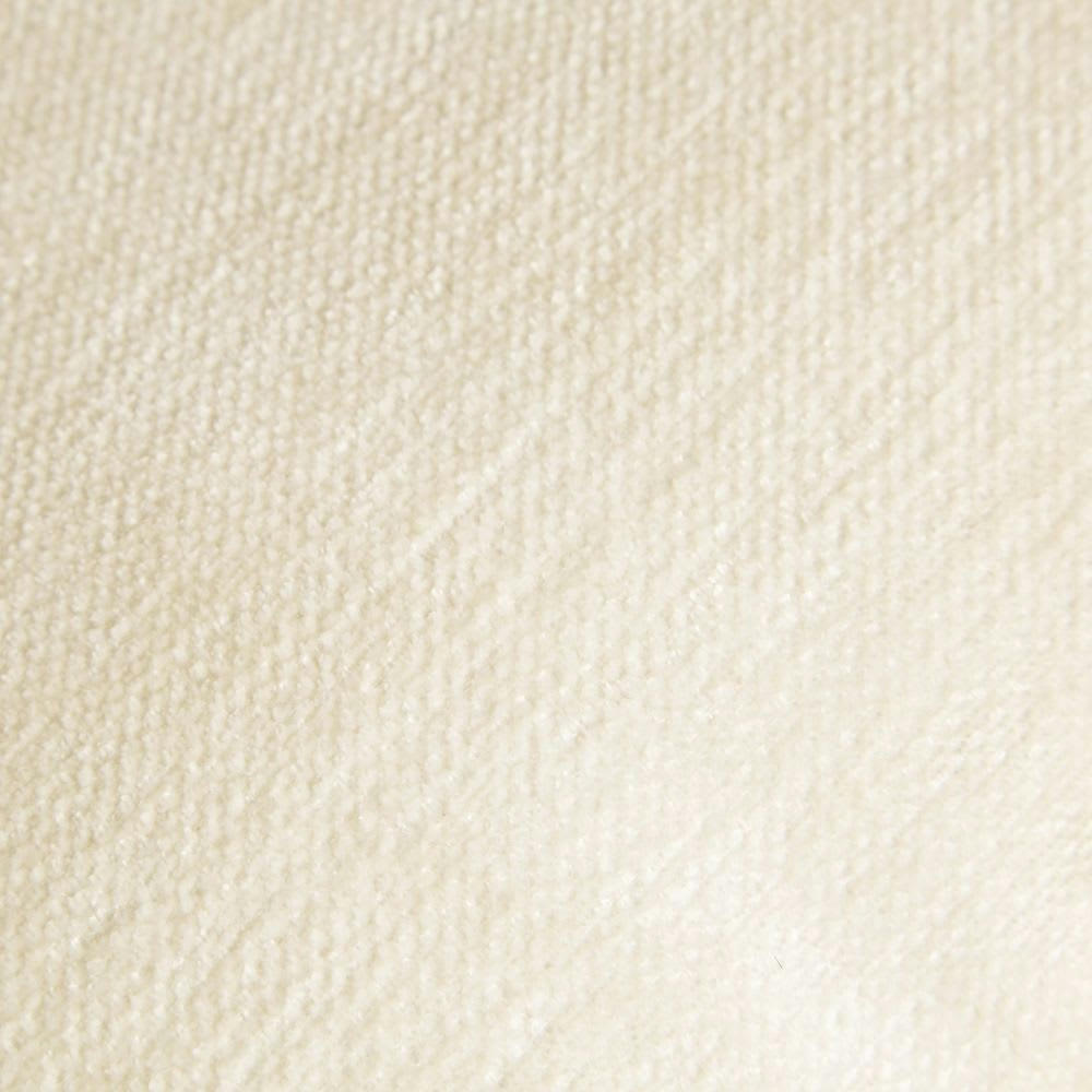- Coussin en velours effet vieilli écru 45x45