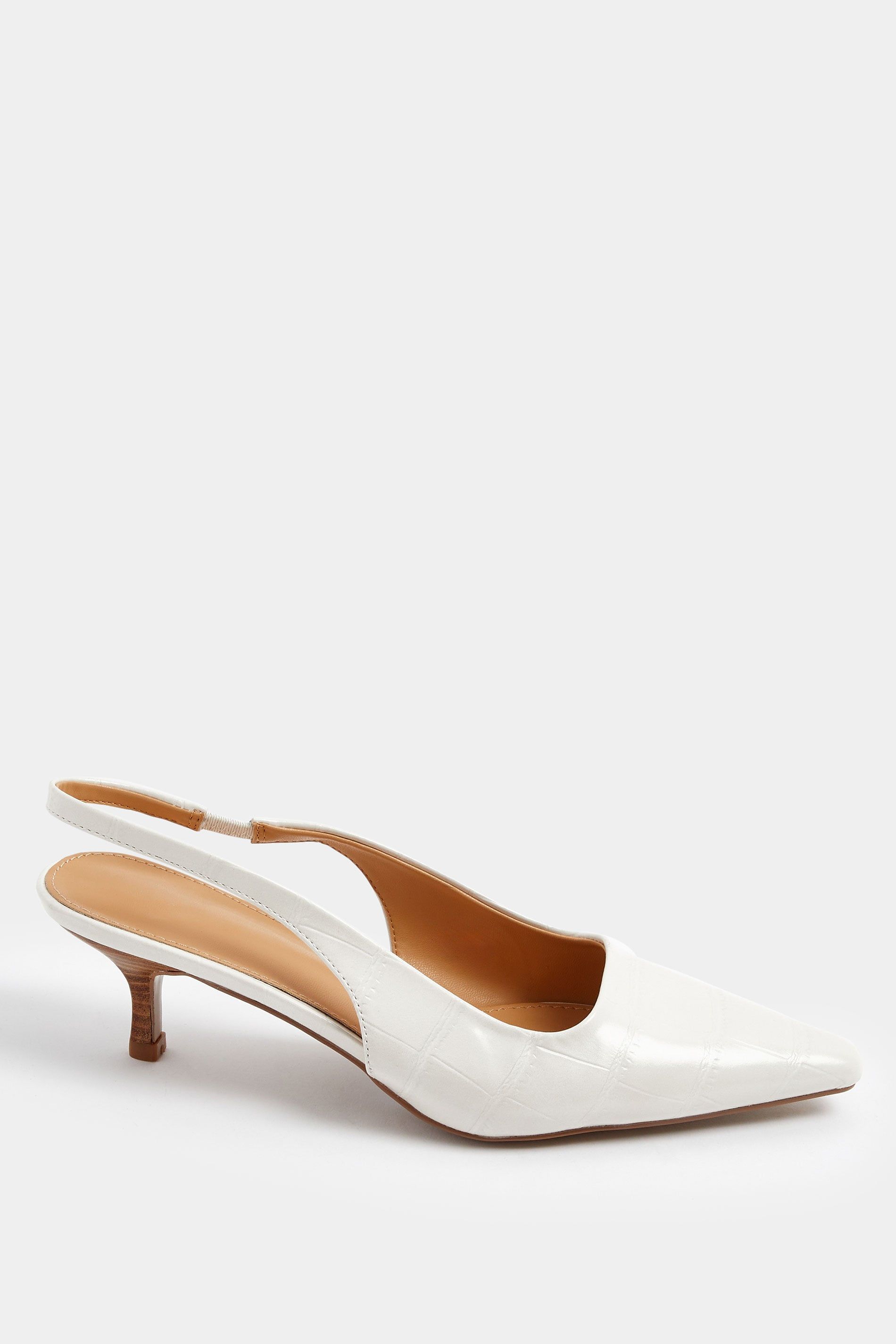 Long Tall Sally Slingback Kitten Heel In Standard Fit