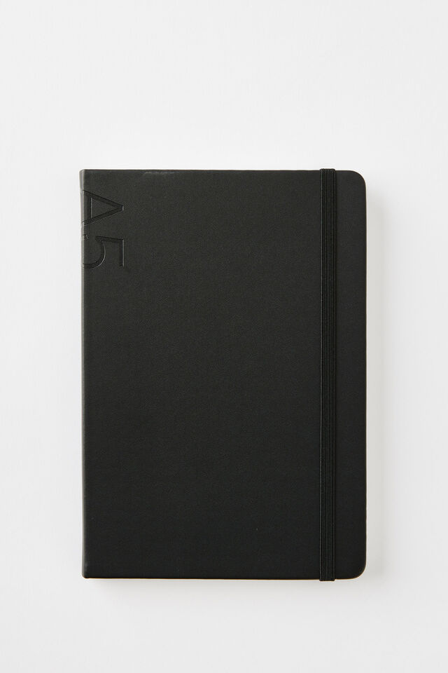 A5 Hard Plain Notetaker Notebook