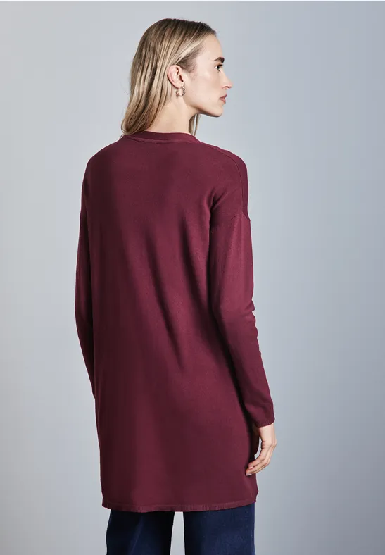 Langer Cardigan