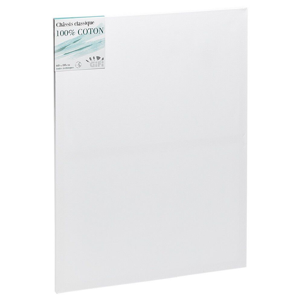 Châssis blanc 60x80cm