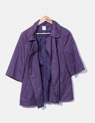 Camaïeu Purple jacket double button