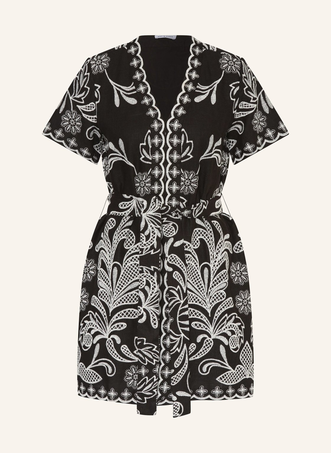 MRS & HUGS Kleid mit Leinen