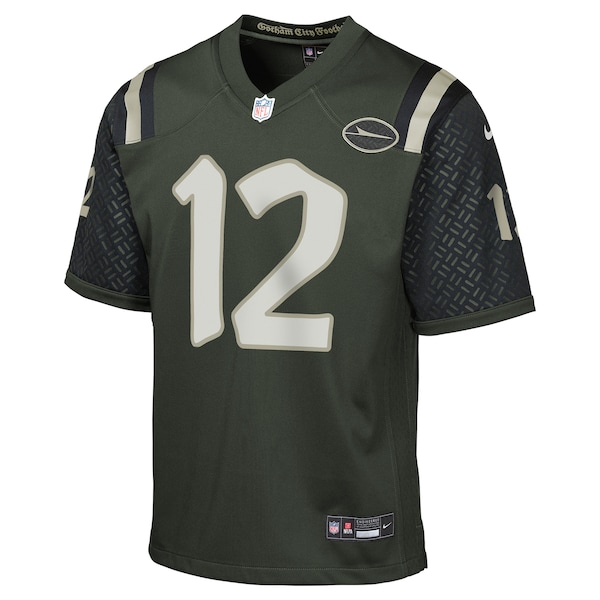 Joe Namath New York Jets Nike Youth 2025 Rivalries Collection Retired Player Game Jersey - Gotham Green