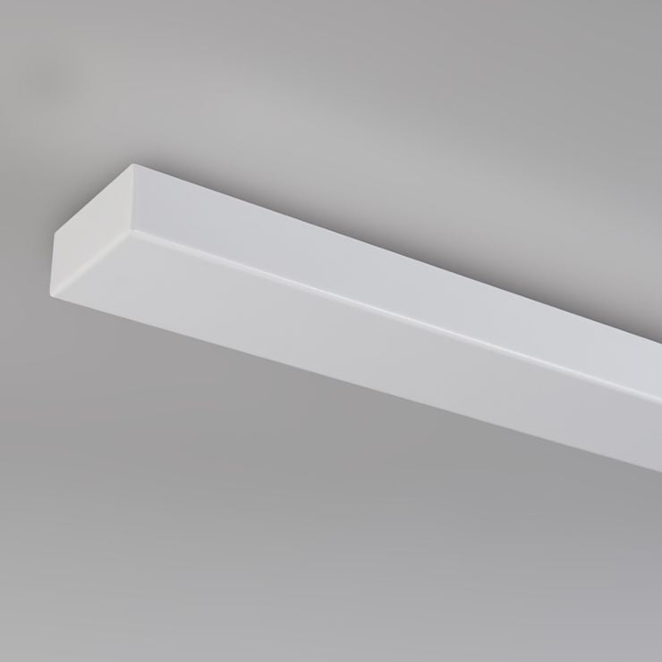 Ylumen Plafondplaat 100 x 8 cm - zonder gaten - wit