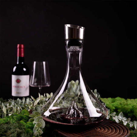 Carafe à vin Topographic Pic du Midi d'Ossau - Alaskan Maker