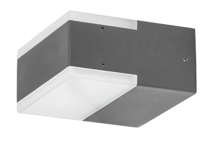Kinkiet zewnętrzny Bonaantracytowo-biały LED 1x9W 678lm IP54 Rabalux