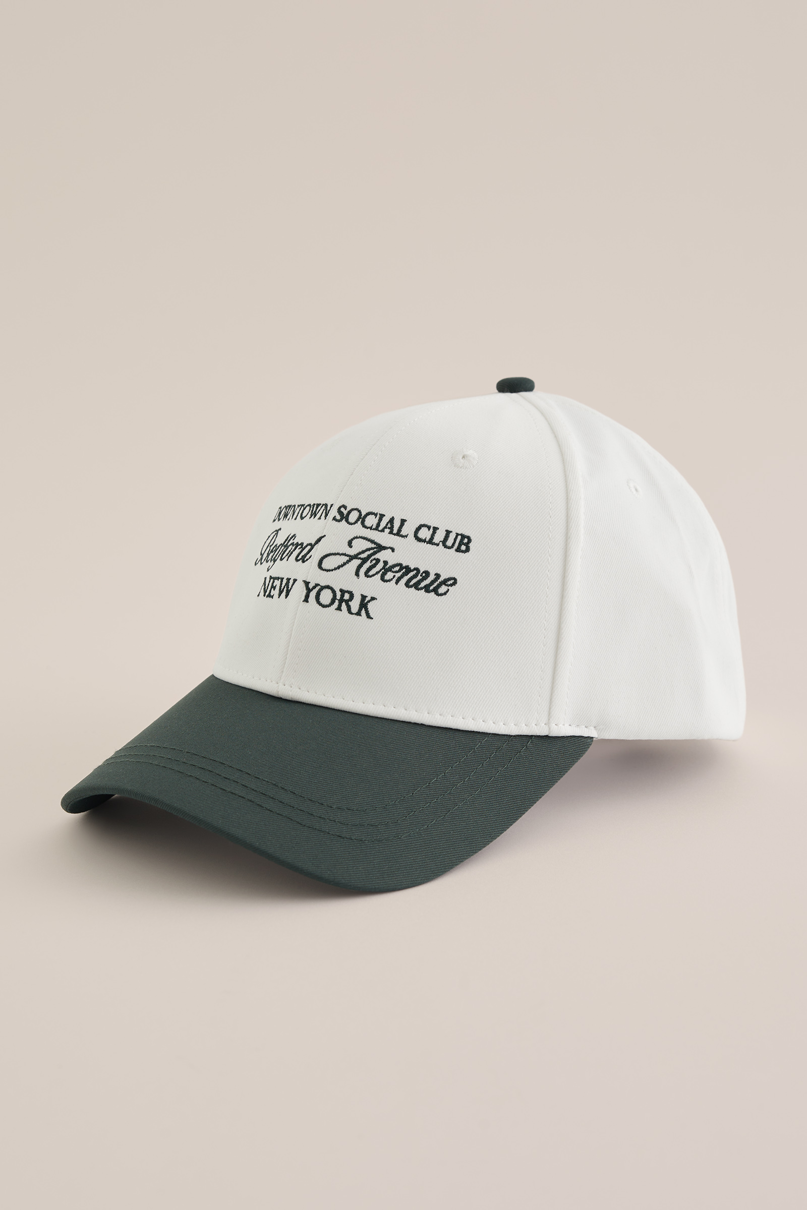 Heren pet met embroidery