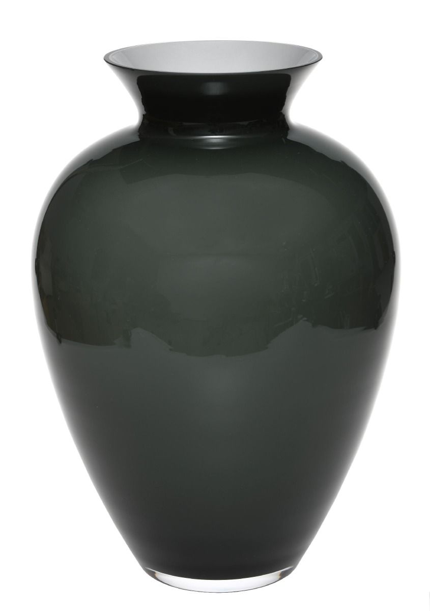 Wazon Szlifowany Opal 28x39 cm Popiel