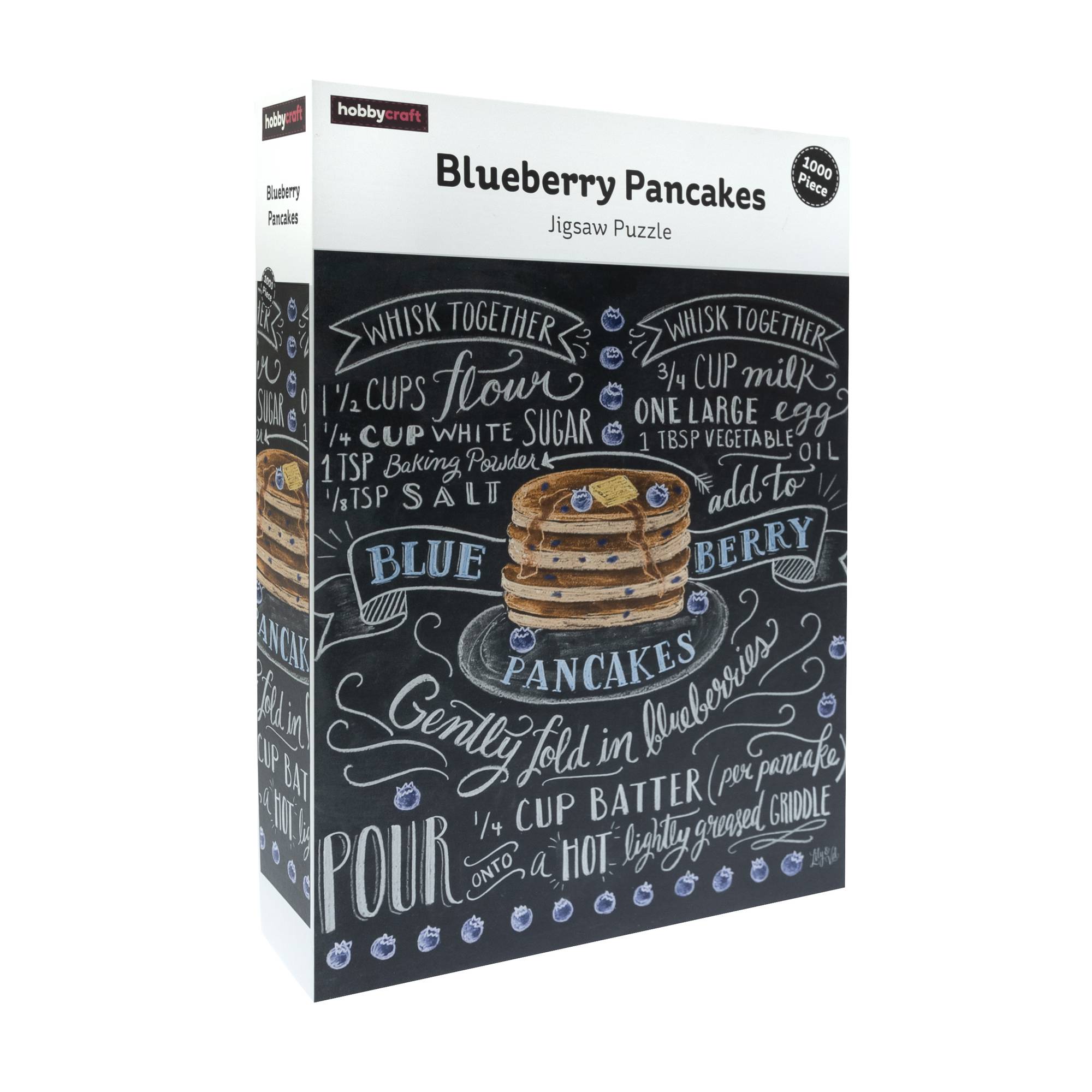 Blueberry Pancakes Jigsaw Puzzle 1000 Pieces