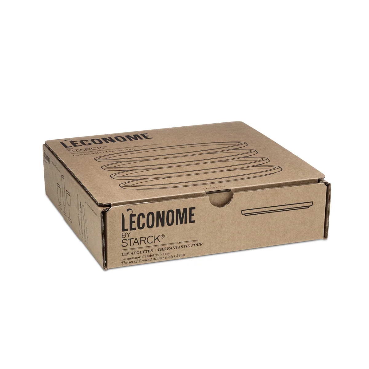 Coffret 4 assiettes