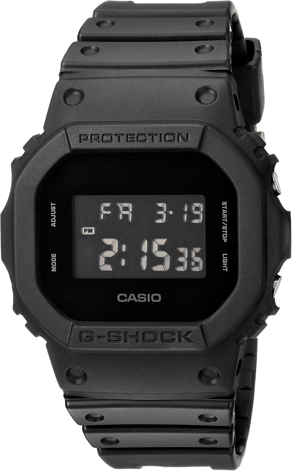 Casio Men's DW-5600BB-1CR G Shock Digital Display Quartz Black Watch