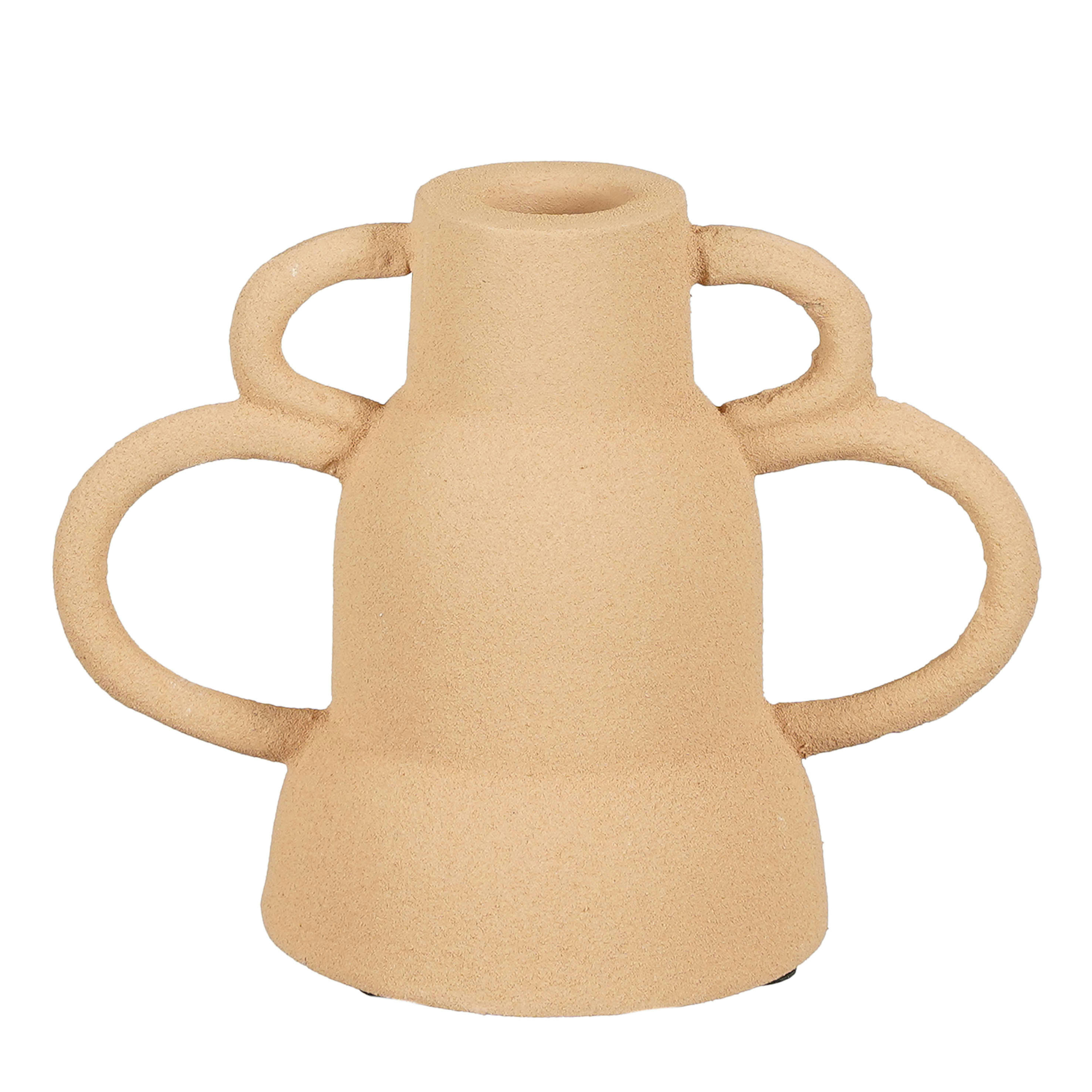 VARIO - Bougeoir en métal saumon H11,5