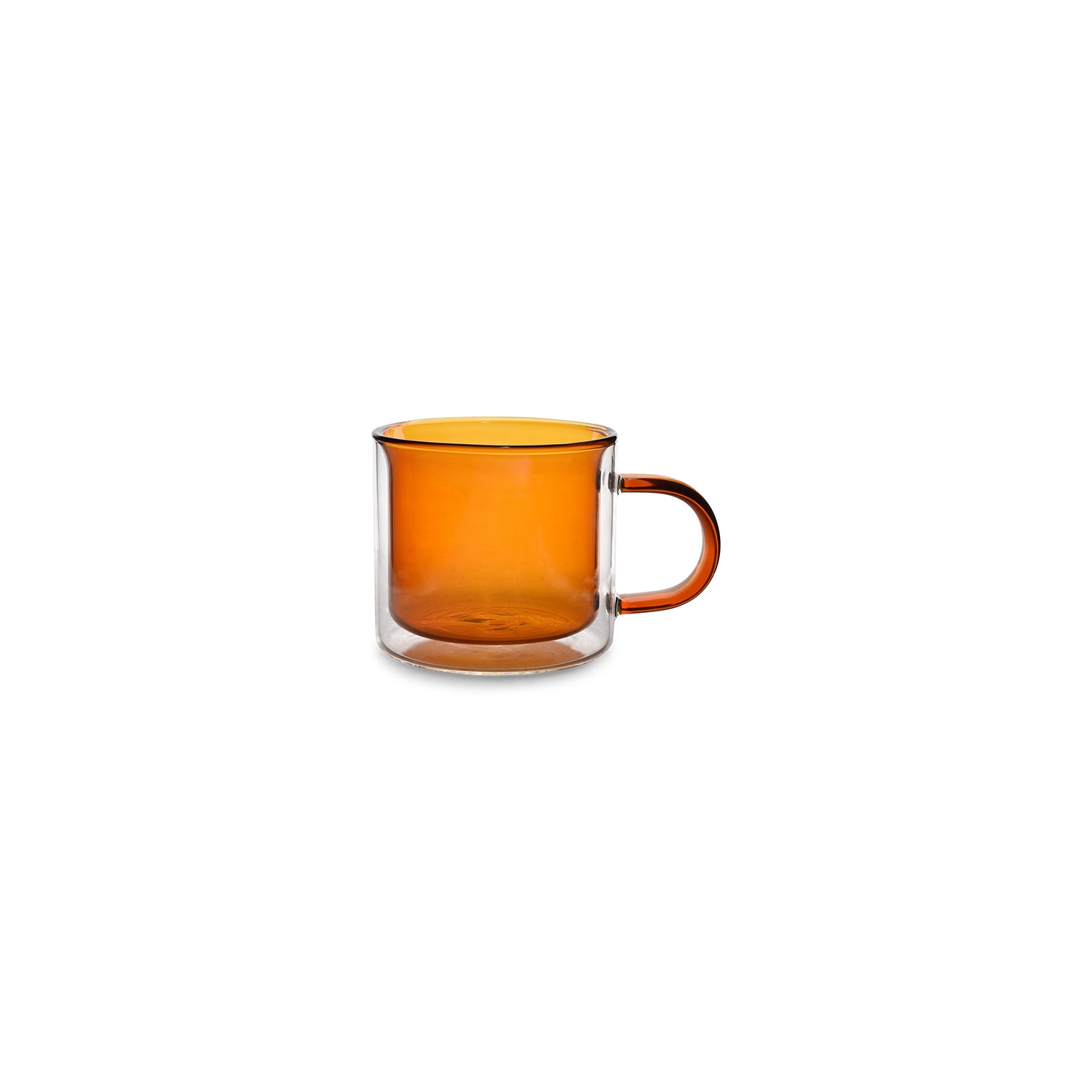 Ona - Beker 27cl dubbelwandig amber Liv - Set van 2