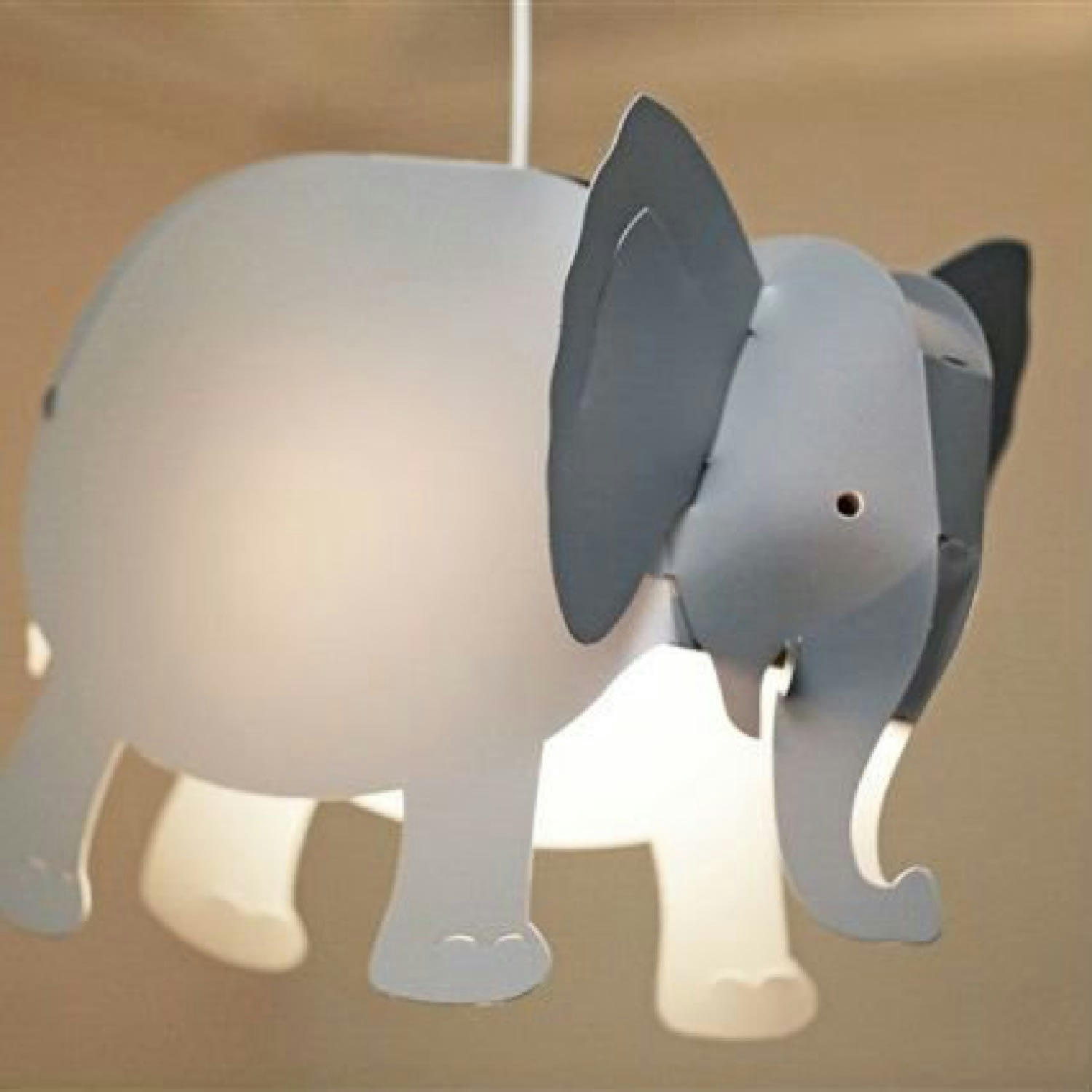 - Suspension enfants Éléphant Gris 33cm