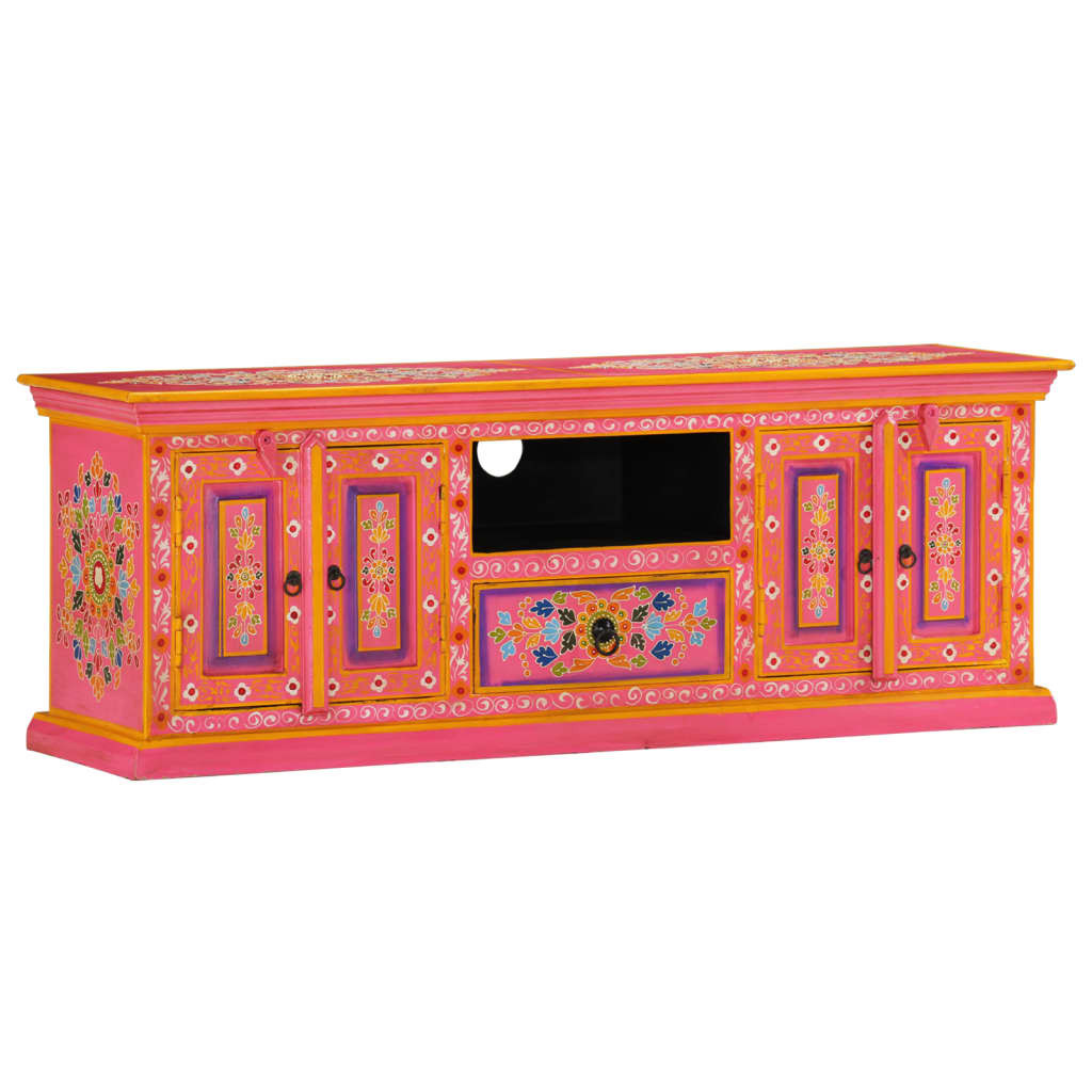Szafka Pod TV Szafka Pod Telewizor RTV Drewniana Półka 110x30x40 cm