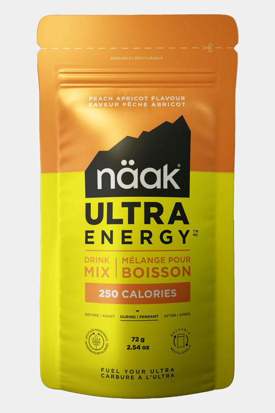 NÄAK Peach Apricot - Ultra Energy Drink Mix - Single S