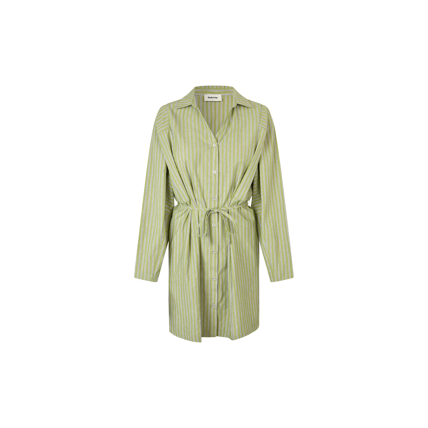 Umekomd dress, tarragon stripe