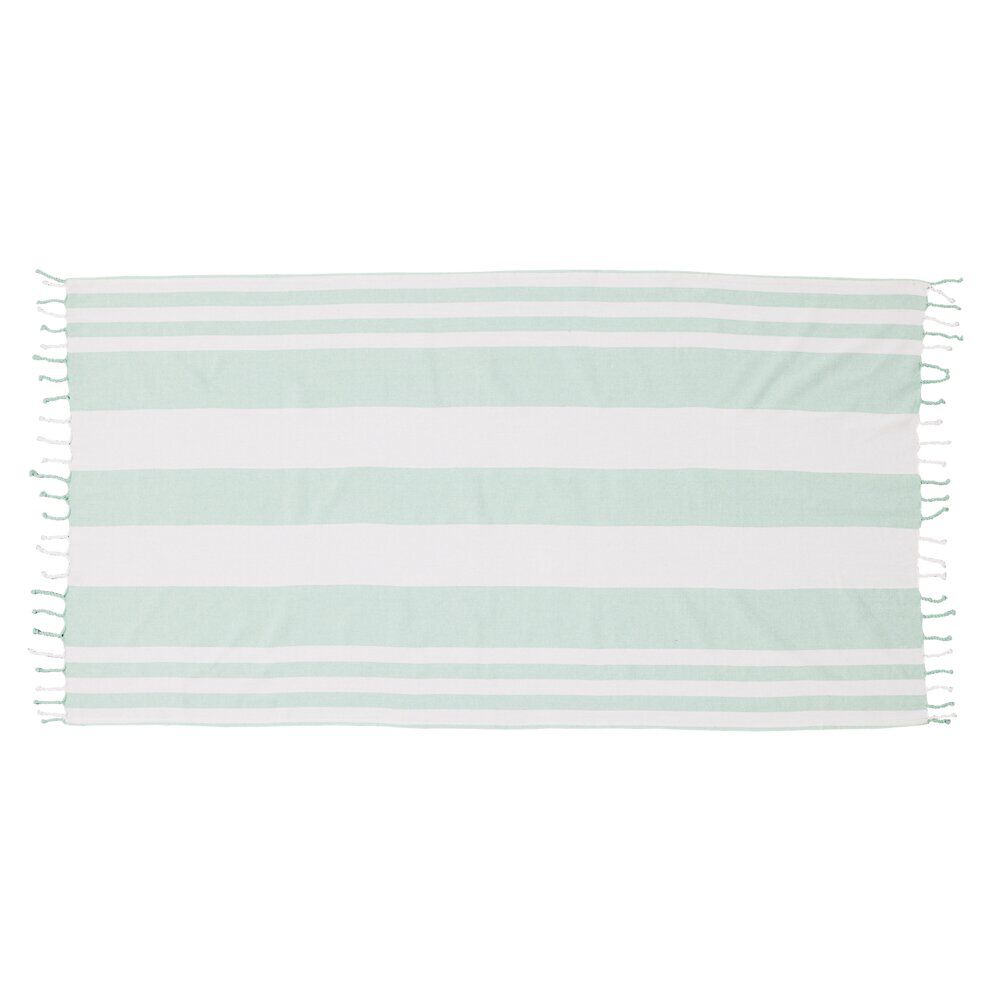 Fouta 1 personne coton rayure bayadère 90x170cm (2 modèles)