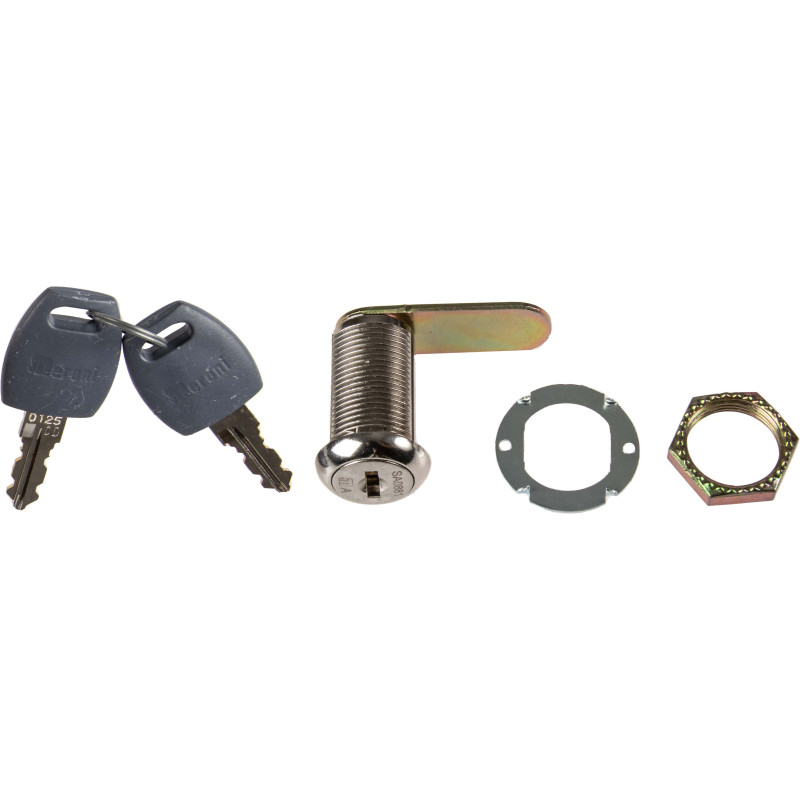 Serrure à écrou pour boite aux lettres 30 mm