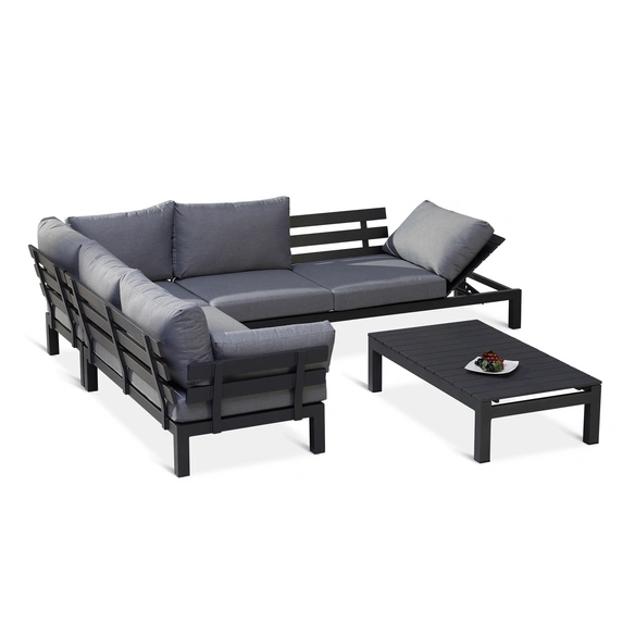 Loungemöbel-Gruppe »Manarola«, 4-tlg., Aluminium