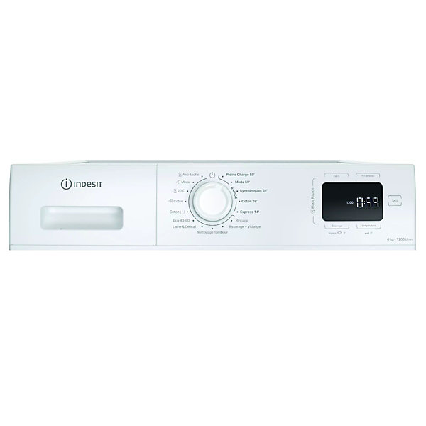Lave-linge frontal INDESIT IM642MYTIMEFR1