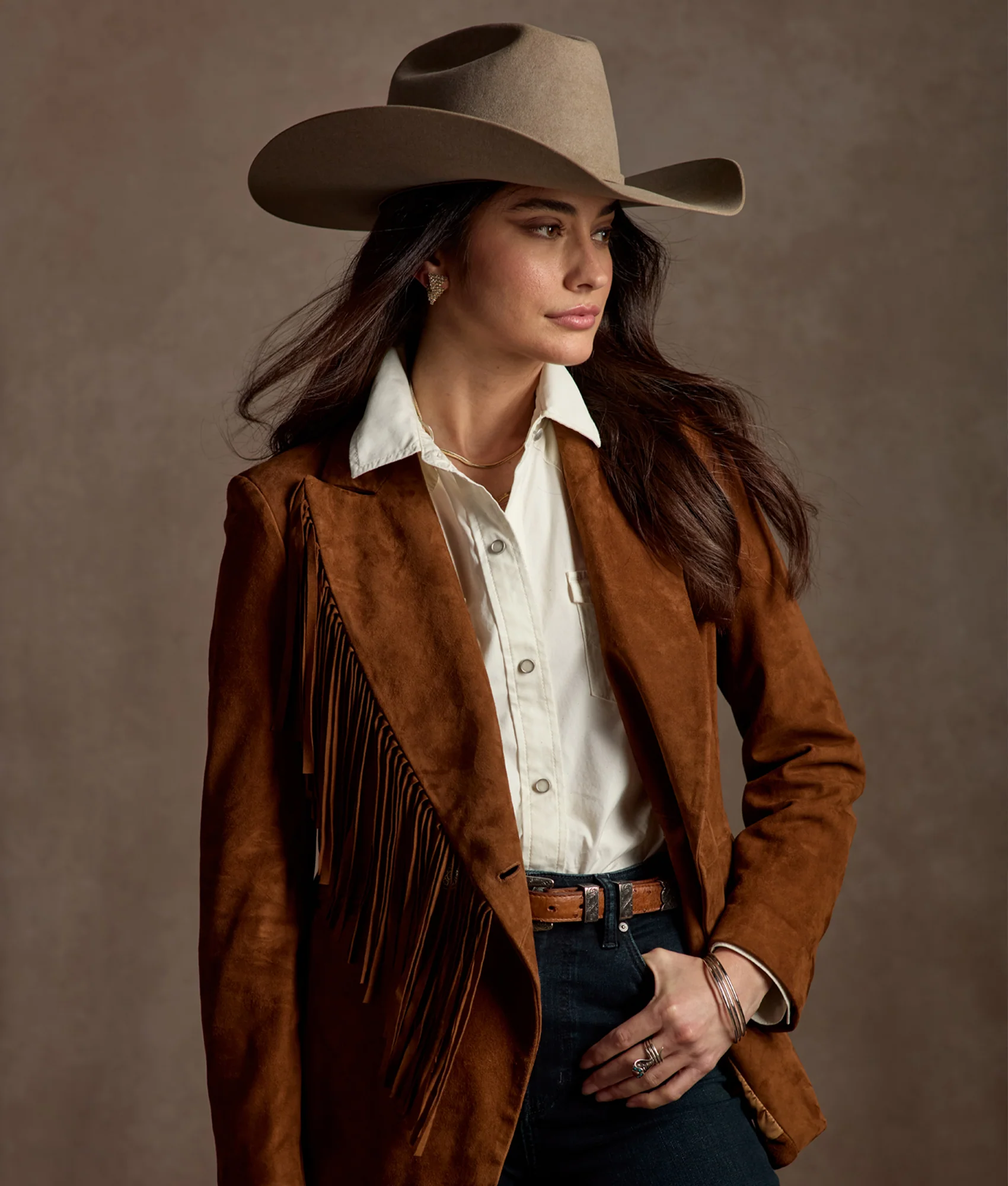 Reese Women's Snap Shirt - Blanco