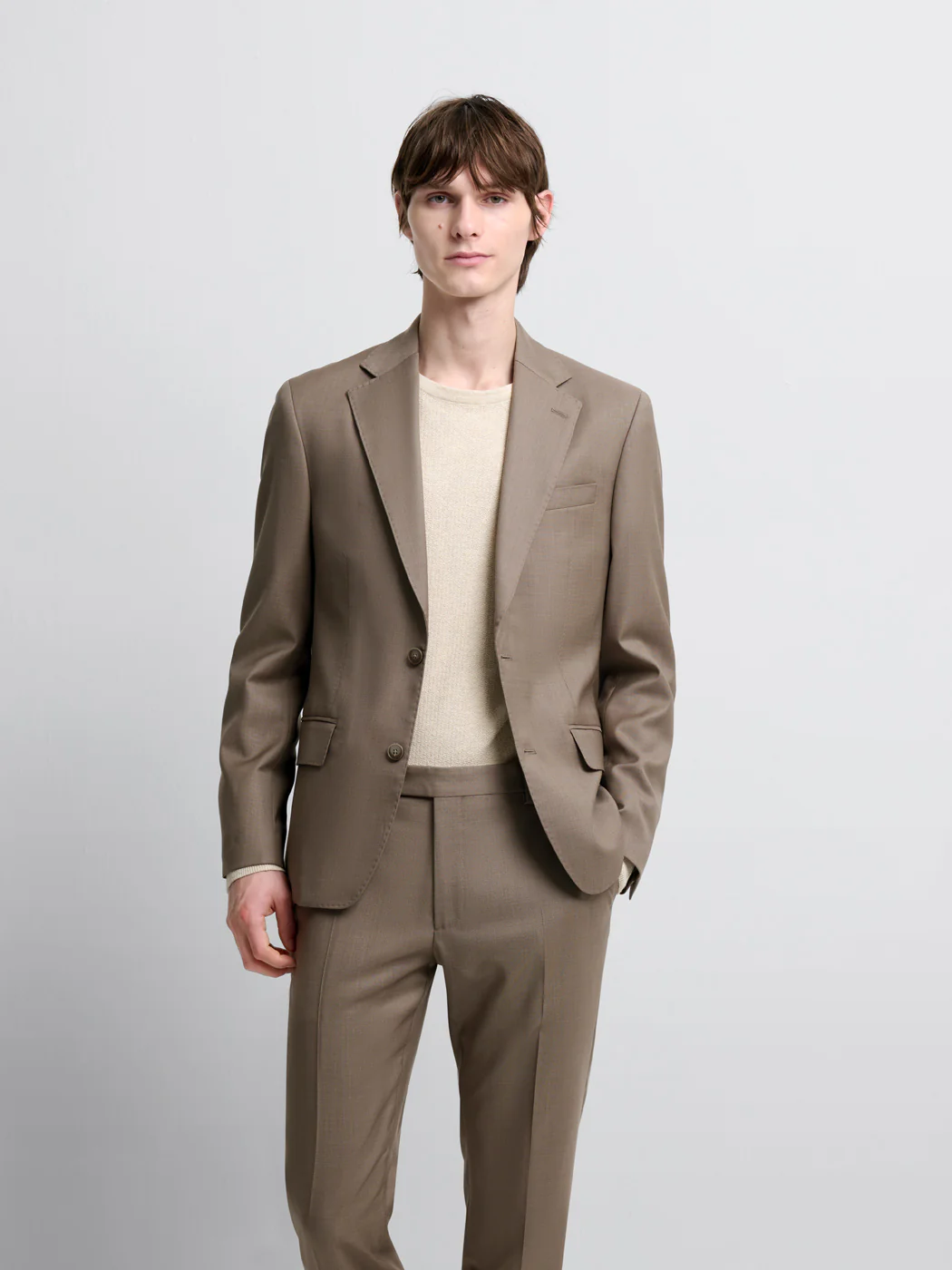 Veste de costume slim en laine