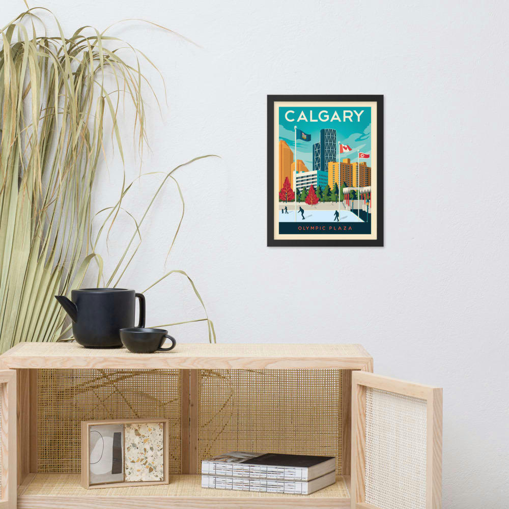 - Affiche Calgary  30x40 cm