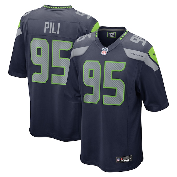 Brandon Pili Seattle Seahawks Nike Team Game Jersey -  College Navy