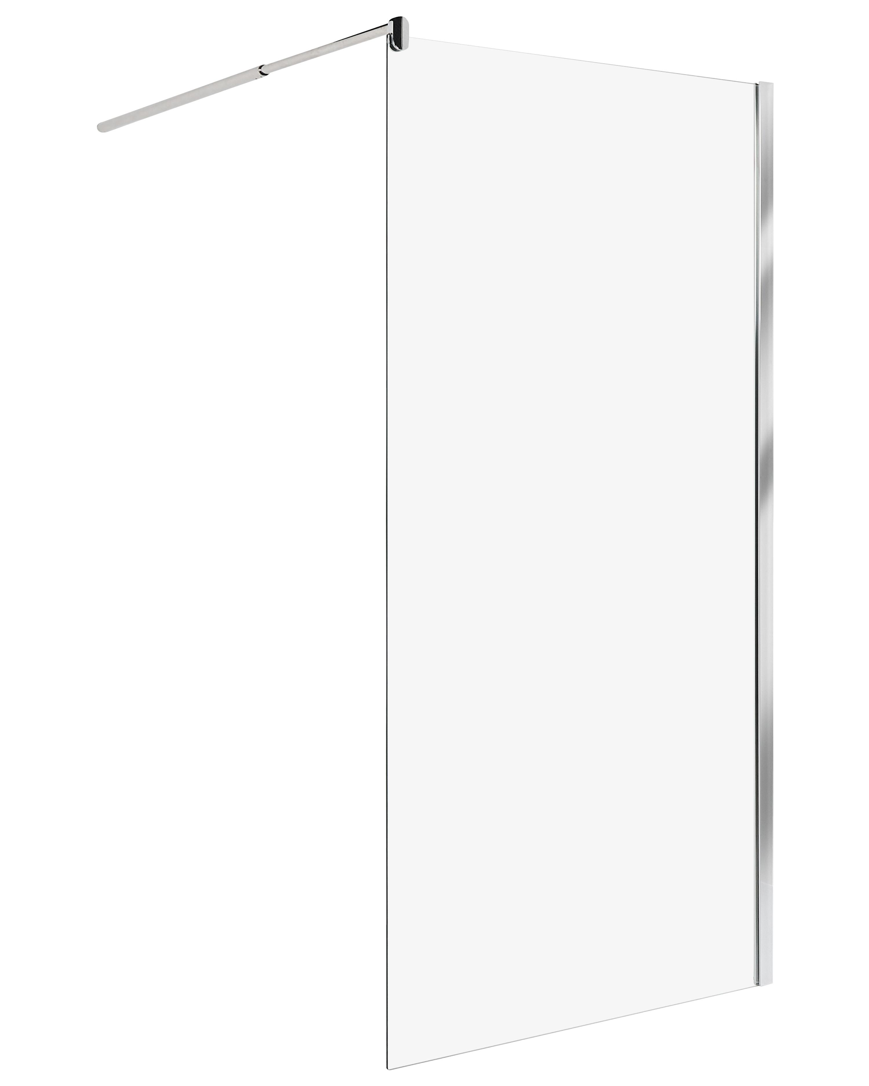 Shower Screen AHAUS 1000 x 1900 mm Silver
