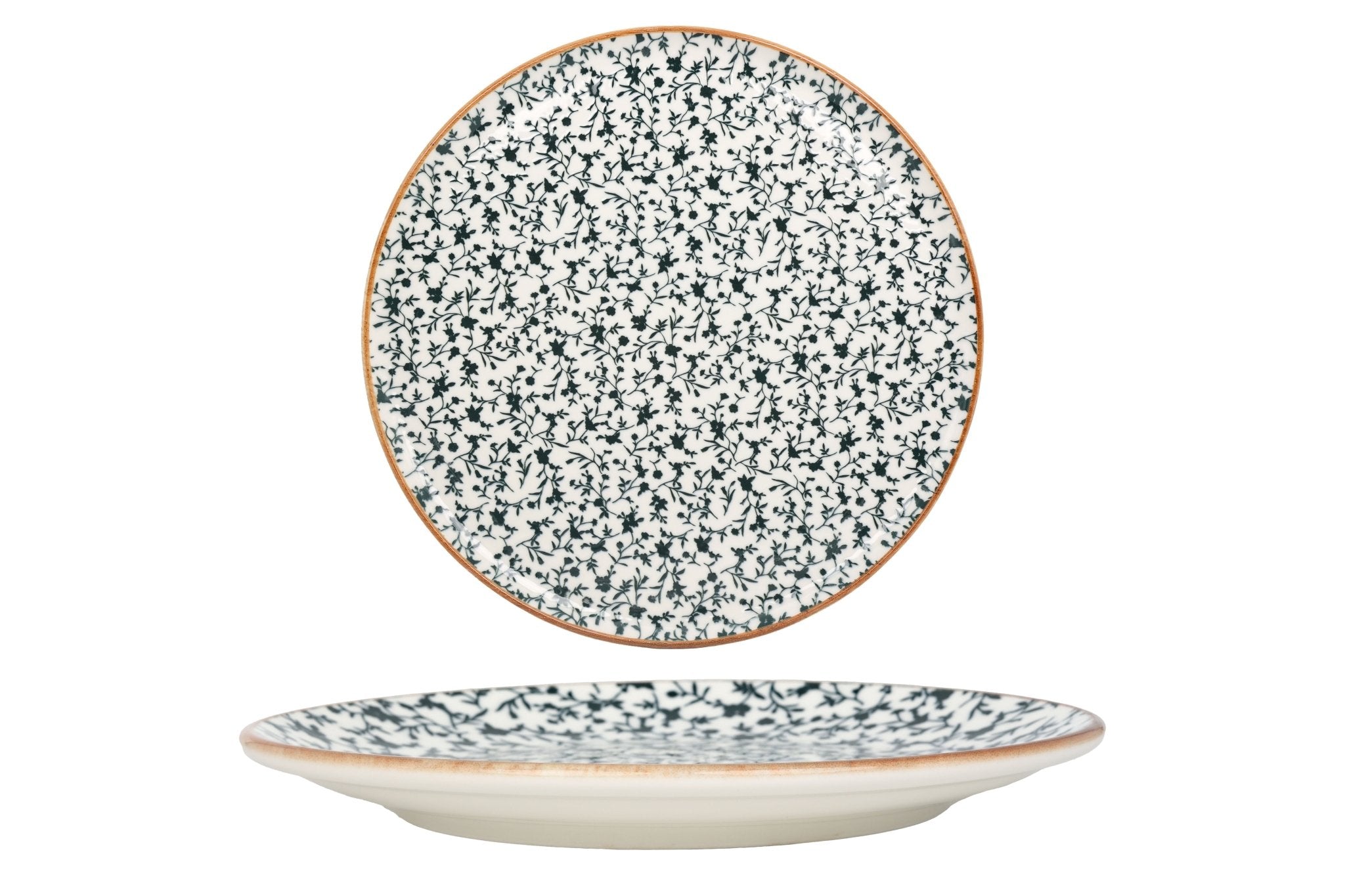 Bonna Dinerbord - Calif - Porselein - 27 cm - set van 6