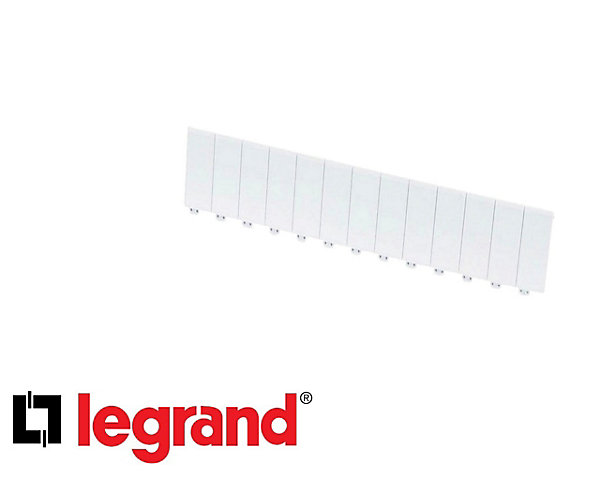 Obturateur modulaire 13 modules Drivia Legrand