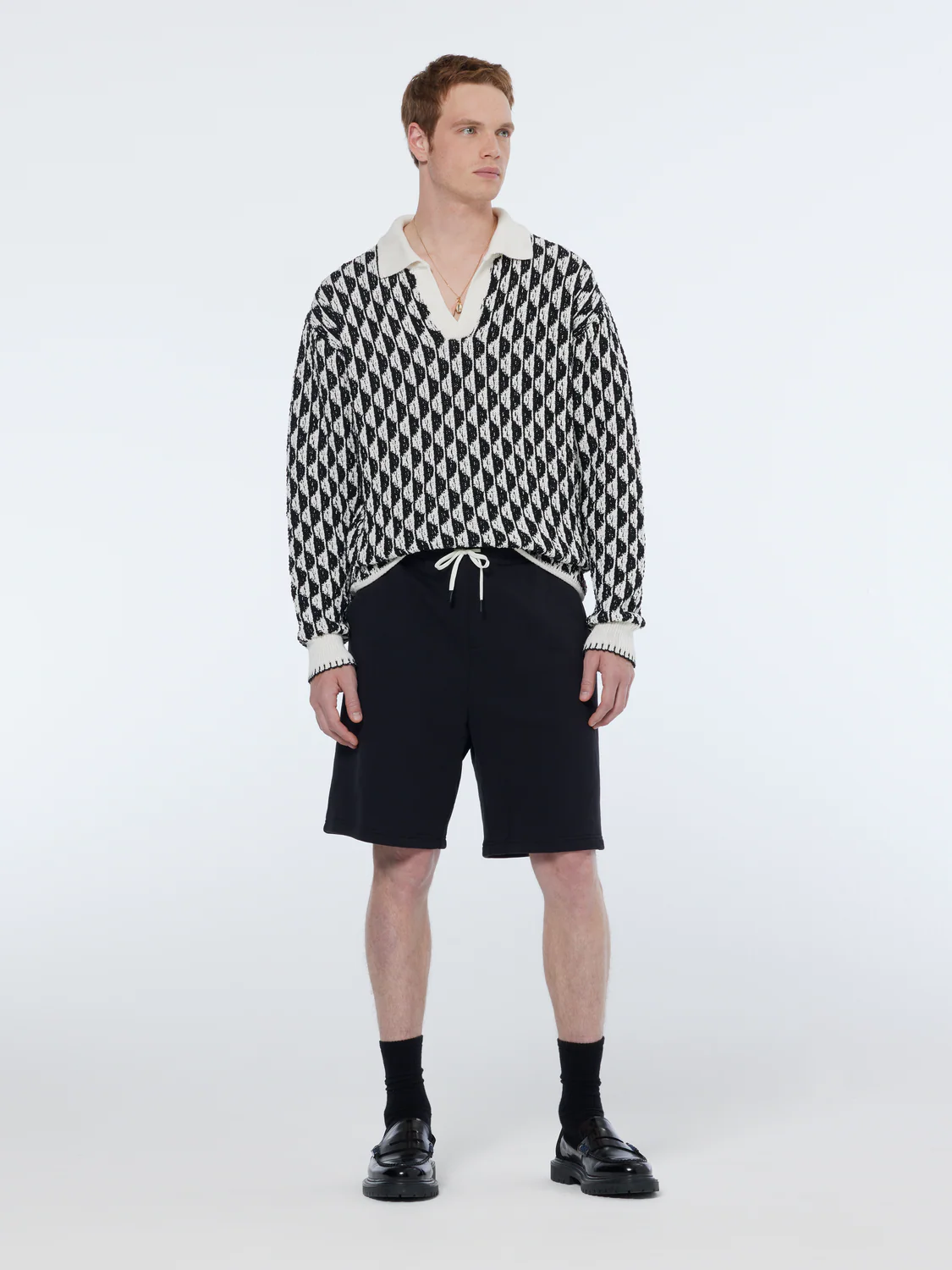 & Logo Badge Regular Fit Sweatshorts