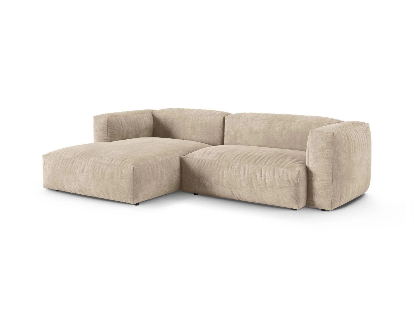 Modulaire hoekbank Martina links velvet