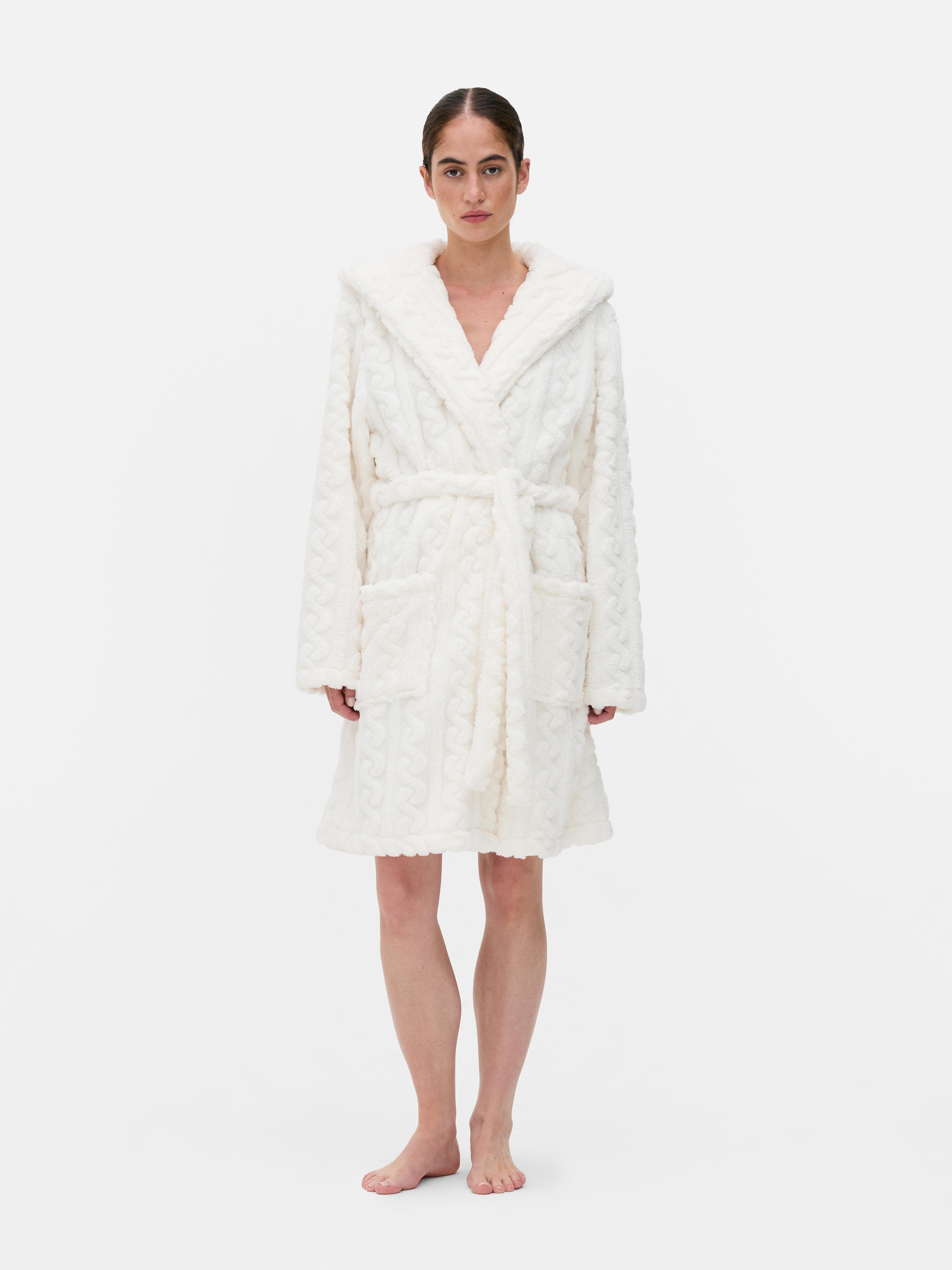 Hooded Borg Dressing Gown