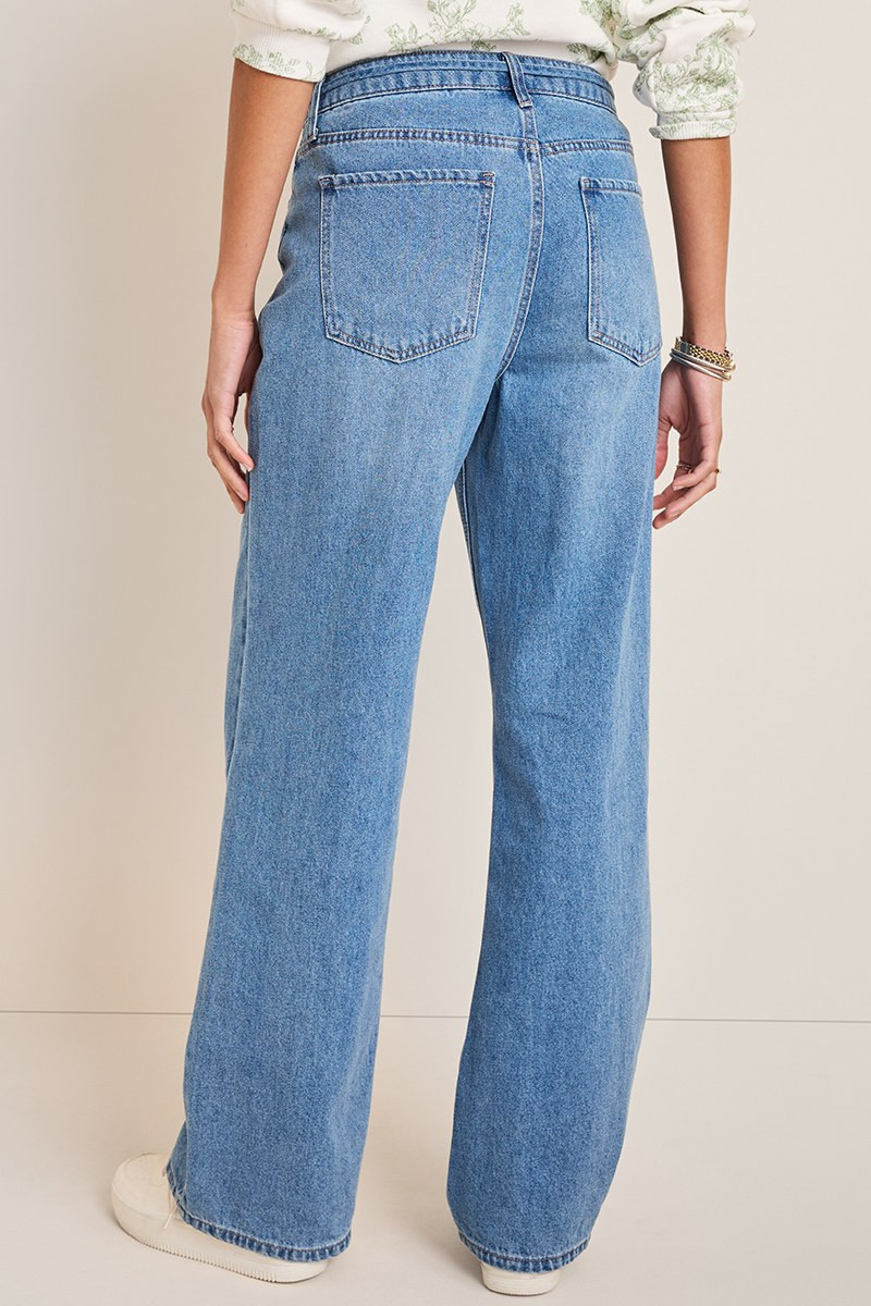 Ella Tie Front Jeans
